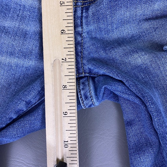 Buckle Black  Skinny Jeans Women's 26 Fit No. 53 Blue Ankle Distressed *Flaw* - Picture 7 of 13